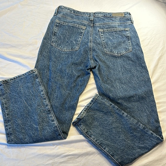 AG Adriano Goldschmied Isabelle High-Rise Straight Crop EUC Size 28R - Picture 14 of 15